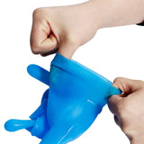 Pair Safe Soft Silicone Gloves for Epoxy Resin Mold Crafts