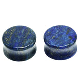 Lapis Lazuli Stone Ear Plugs Tunnels Gauges Piercing Expander Stretcher Jewelry