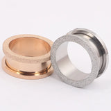 Surgical Steel Ear Plug Gauges Flesh Tunnel Piercing Stretcher
