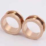 Surgical Steel Ear Plug Gauges Flesh Tunnel Piercing Stretcher