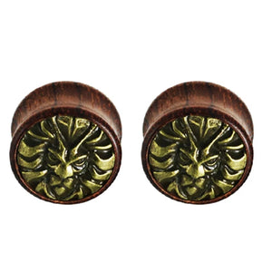 Wood Ear Plugs Gauges Earrings Flesh Tunnel Piercing