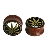Wood Ear Plugs Gauges Earrings Flesh Tunnel Piercing