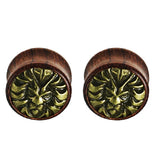 Wood Ear Plugs Gauges Earrings Flesh Tunnel Piercing