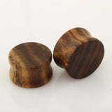 Wooden Ear Plugs Tunnels Gauges Piercing Expanders Stretcher Body Jewelry