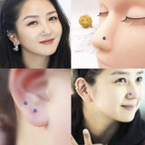 925 Silver Devil's Eye Nose Rings & Studs Body Jewelry