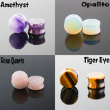 Organic Stone Ear Plugs 8-20mm Flesh Tunnel Expander Piercing Jewelry