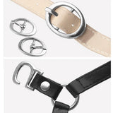 PU Leather High Heel Straps Shoe Accessory Elastic Band