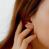 Customized Cursive Name Stud Earrings for Women