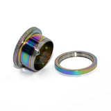 Stainless Steel Zircon Ear Plugs Body Jewelry, 6mm-16mm