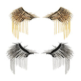 Punk Goth Rivet Spike Stud Epaulet Shoulder Board Mark Costume Accessory