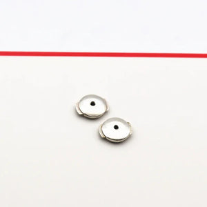 925 Silver Earring Backs for Studs Safety Lock Hypoallergenic DIY