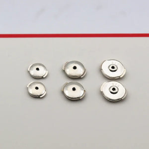 925 Silver Earring Backs for Studs Safety Lock Hypoallergenic DIY