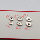 925 Silver Earring Backs for Studs Safety Lock Hypoallergenic DIY