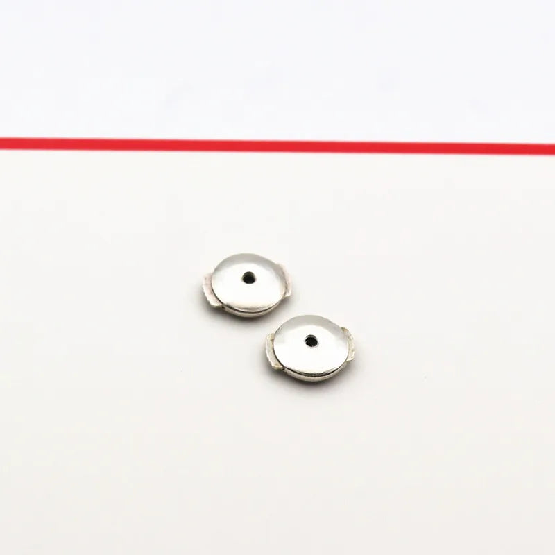 925 Silver Earring Backs for Studs Safety Lock Hypoallergenic DIY