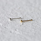 925 Silver Nose Studs Minimalist Tiny Dot Boho 22g Nose Piercing Jewelry