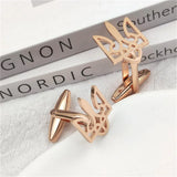 Solidarity With Ukrainian Tryzub Cufflinks Men's Silver Jewelry