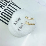 Personalized Name Stud Earrings for Women - Bridesmaid Gift