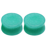 1 Pair Stone Ear Stretchers Plugs and Tunnels Piercing Gauges