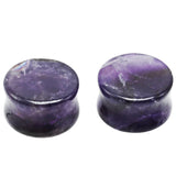1 Pair Stone Ear Stretchers Plugs and Tunnels Piercing Gauges