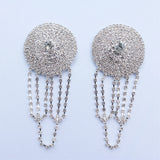 Rhinestone Bra Chain Nipple Cover Jewelry
