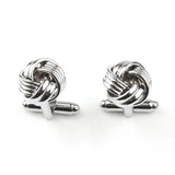 Metal Knots Enamel Cufflink Shirt Suit Accessories Wedding Jewelry