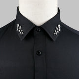 Men Women Suit Collar Pin Tree Leaf Dragon Leopard Brooches