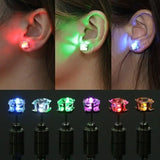 LED Light Christmas Gift Halloween Party Night Studs Earring