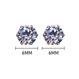Magnetic Earrings Ear Clips Crystal Stone Stud Clip No Piercing Jewelry
