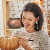 Women Halloween Drop Earrings Asymmetrical Earrings for Girls