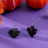 Pair of Gothic Ghost Earrings for Halloween