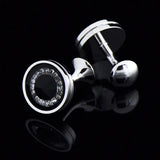 Crystal Sleeve Nails Men's Shirt Cufflinks Buttons Jewelry Accessories