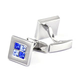 Crystal Sleeve Nails Cufflinks Men's Shirt Buttons Jewelry