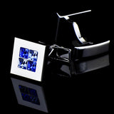 Crystal Sleeve Nails Cufflinks Men's Shirt Buttons Jewelry