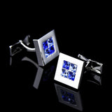 Crystal Sleeve Nails Cufflinks Men's Shirt Buttons Jewelry