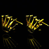 Crown Sleeve Nails Men's Shirt Cufflinks Buttons Jewelry