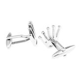 Crown Sleeve Nails Men's Shirt Cufflinks Buttons Jewelry