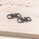 Personalized Name Shoe Buckle Sneaker Jewelry Stainless Steel