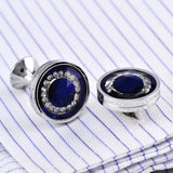 Dark Crystal Sleeve Nails Men's Cufflinks Buttons Jewelry