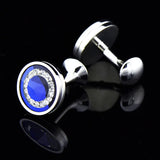 Dark Crystal Sleeve Nails Men's Cufflinks Buttons Jewelry