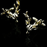 Deer Men's Shirt Cufflinks for Christmas Gift