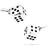 Dice Sleeve Nails Cufflinks Buttons Jewelry Accessories