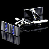 Double Stone Crystal Sleeve Nails Shirt Cufflinks Men's Buttons