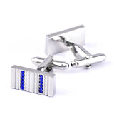 Double Stone Crystal Sleeve Nails Shirt Cufflinks Men's Buttons
