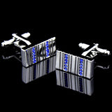 Double Stone Crystal Sleeve Nails Shirt Cufflinks Men's Buttons