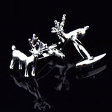 Elk Sleeve Nails Men's Shirt Cufflinks Buttons Clothing Accessories