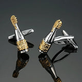 High Cufflinks Rose Champagne Four-leaf Clover Cuff Links For Mens French Shirt