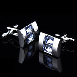Crystal Sleeve Nails Cufflinks Buttons Men's Shirt Jewelry
