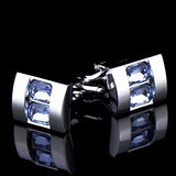 Crystal Sleeve Nails Cufflinks Buttons Men's Shirt Jewelry