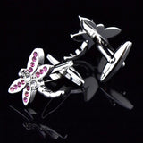 Dragonfly Cufflinks Buttons Men's Jewelry Christmas Gift