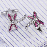 Dragonfly Cufflinks Buttons Men's Jewelry Christmas Gift